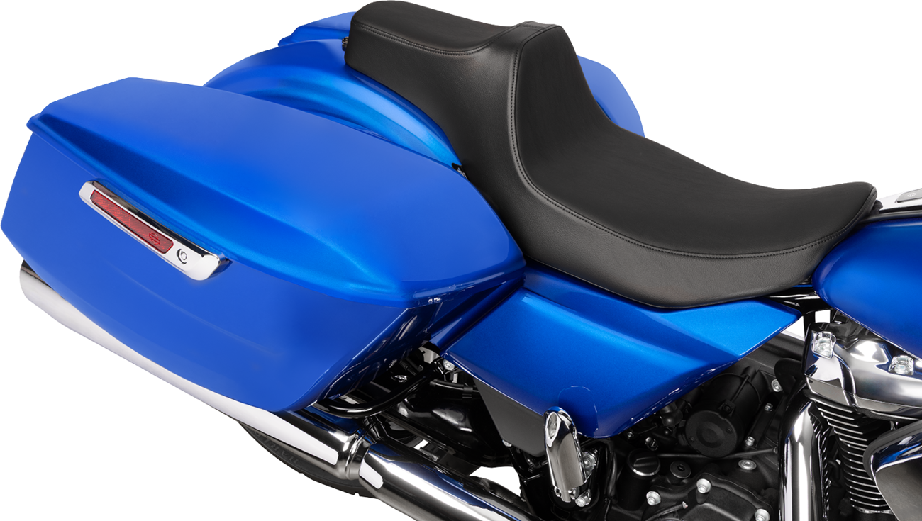 Drag Specialties Seats Extended Reach Predator III Seat - Vinyl - Smooth - FLT/FLH '23-'25