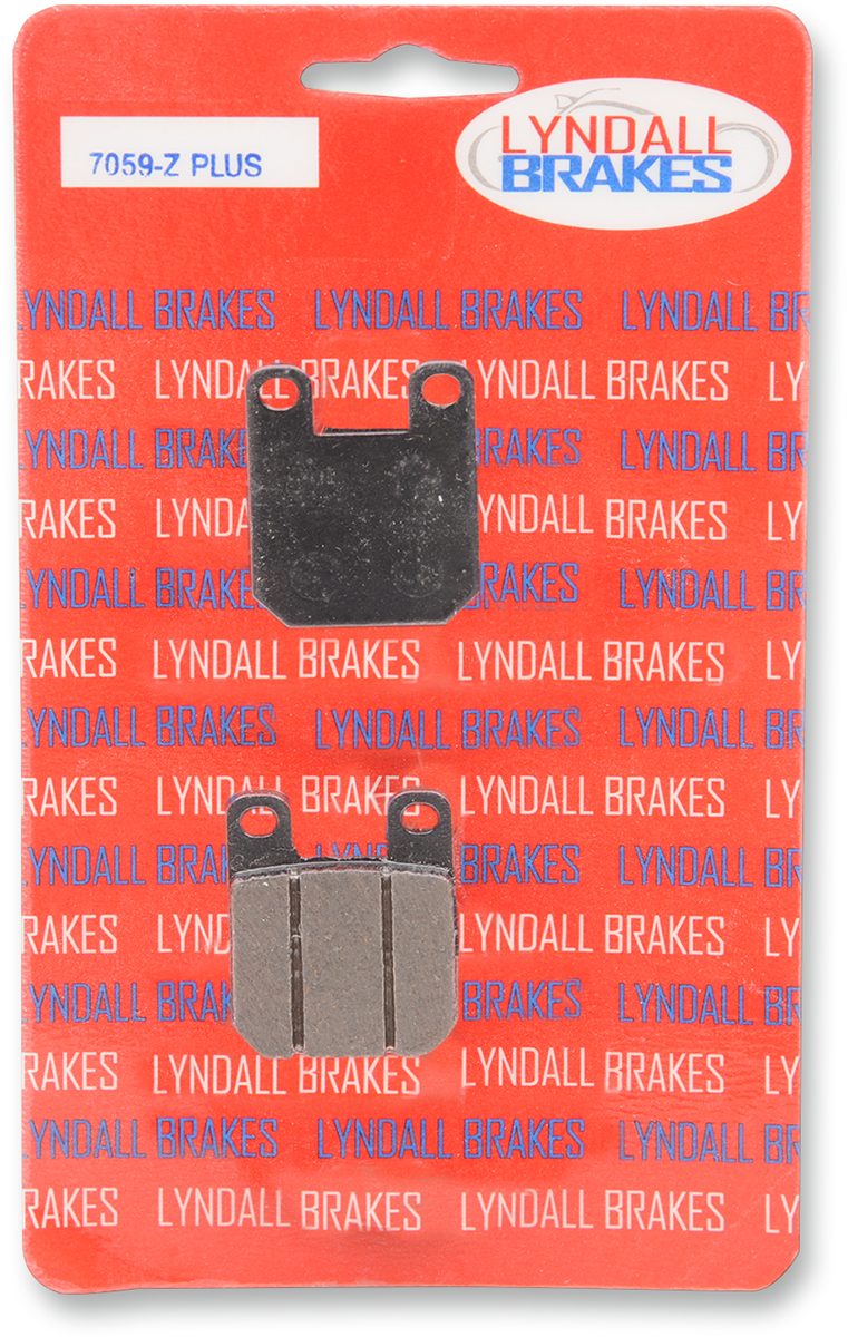 Lyndall Racing Brakes LLC Z-Plus Brake Pads - PM Calipers