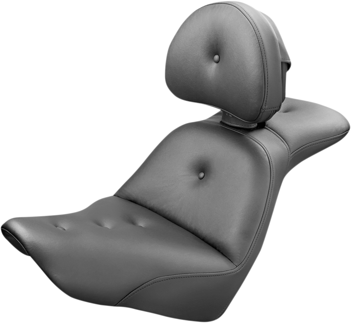 Saddlemen Explorer RoadSofa™ Seat - With Backrest - FL/FX '18-'23