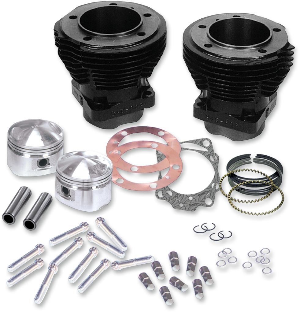 S&S Cycle 3-5/8" Big Bore Cylinder And Piston Kit