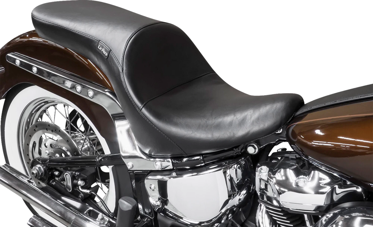 Le Pera Maverick Seat - Smooth - Black - FXLR/FLSB '18-'23