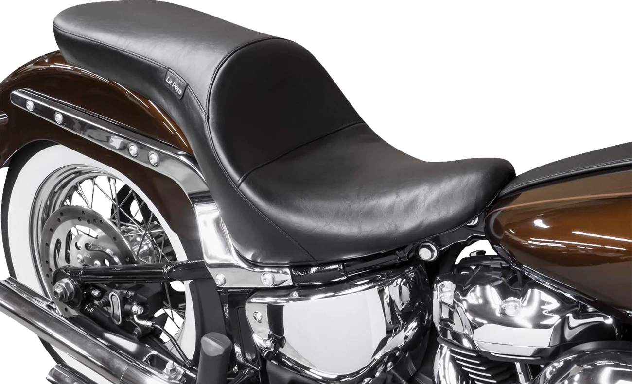 Le Pera Maverick Seat - Smooth - Black - FXLR/FLSB '18-'23