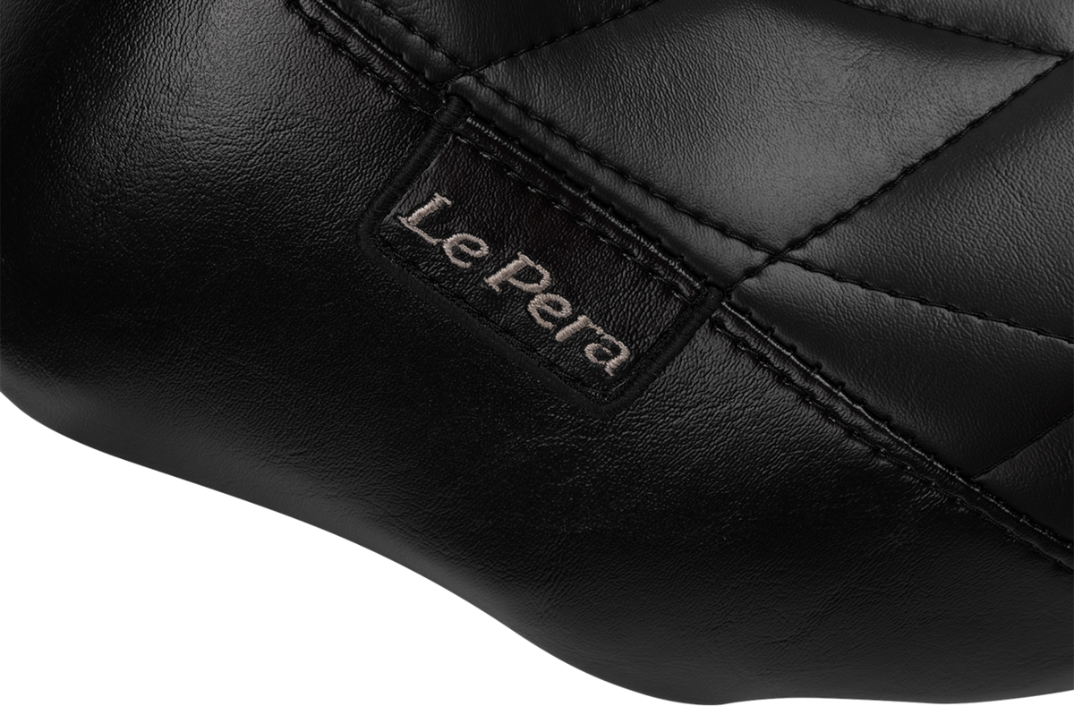 Le Pera Bare Bones Solo Seat - Diamond Stitch - FLH/FLT '23-'25