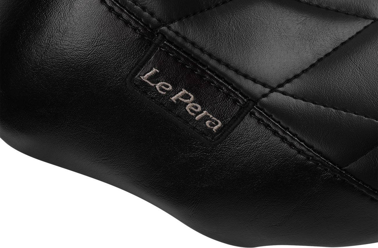 Le Pera Bare Bones Solo Seat - Diamond Stitch - FLH/FLT '23-'25
