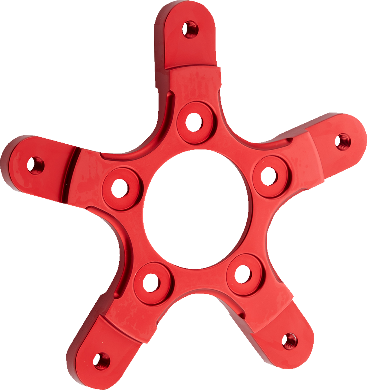 Arlen NESS Rotor Mount - Ness Wheel - Red
