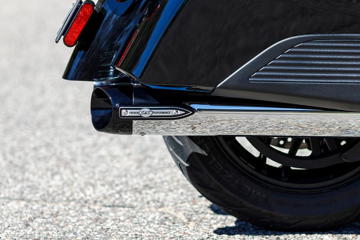 S&S Cycle 4" Broadhead Slip-On Mufflers