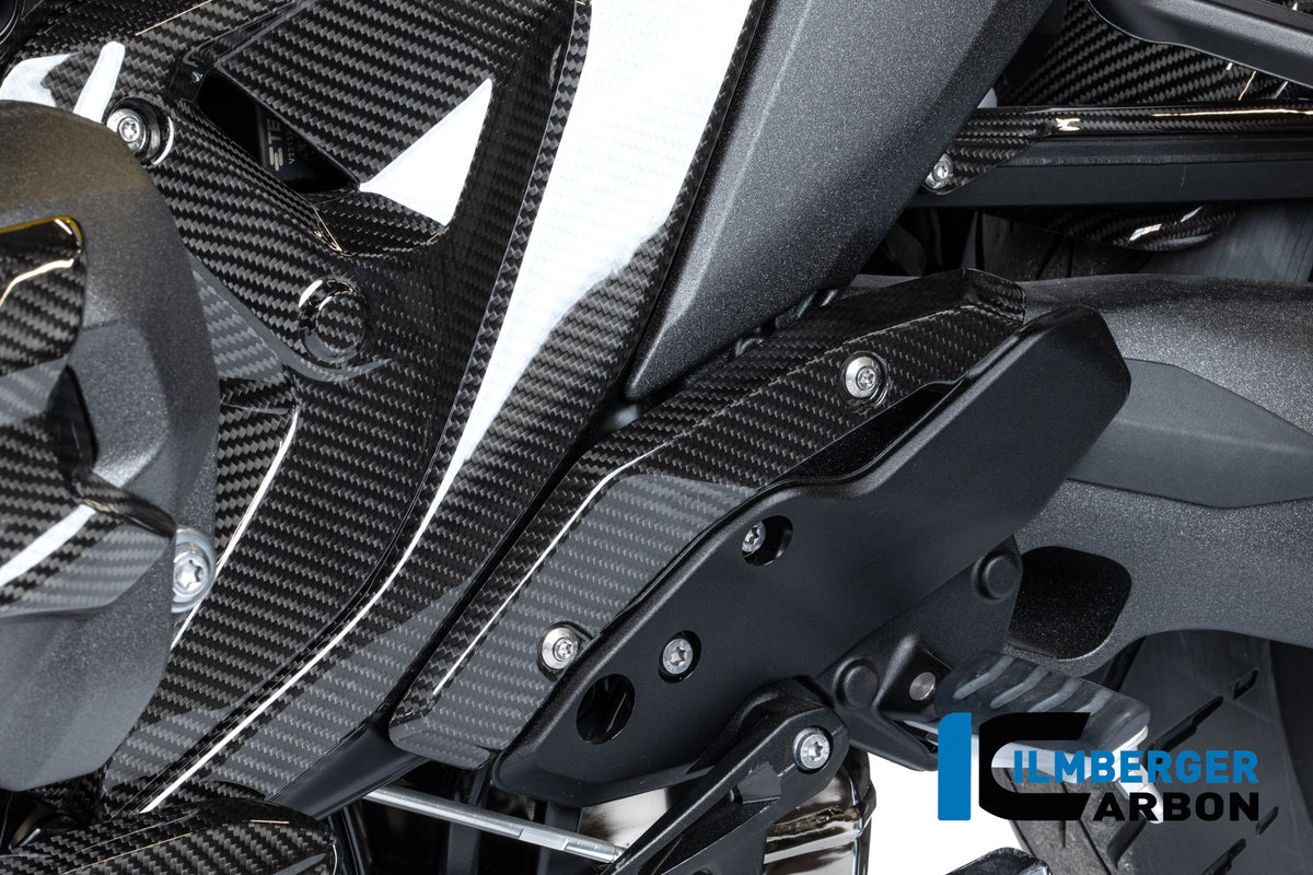 Ilmberger Carbon Heel Guard Left BMW R 1300 R - Gloss / Twill