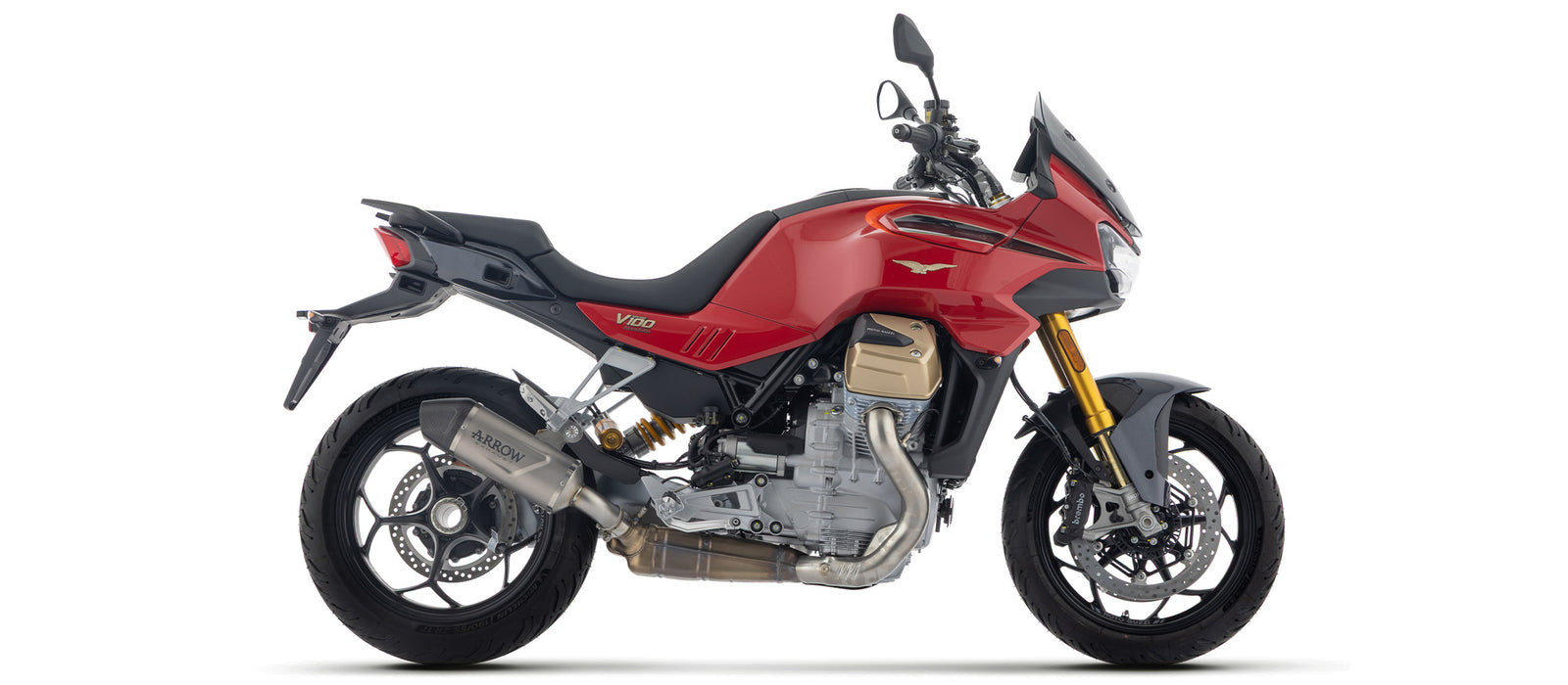 77506PK Indy Race Evo Titanium Slip On With Carbon End Cap