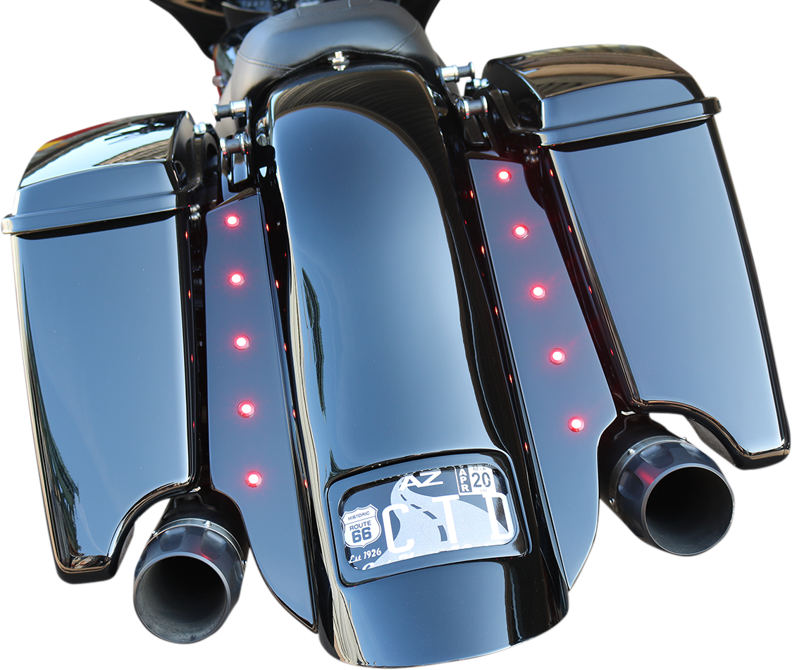 Paul Yaffe Bagger Nation Lightning Bolts LEDs