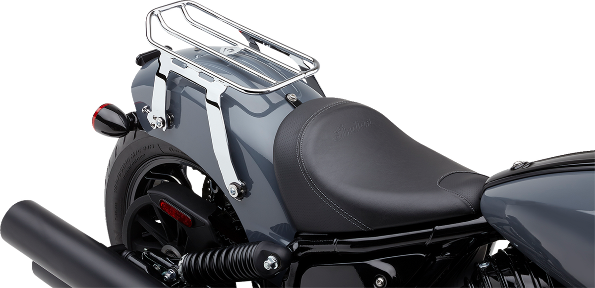 Cobra Solo Luggage Rack - Chrome - Chieftain