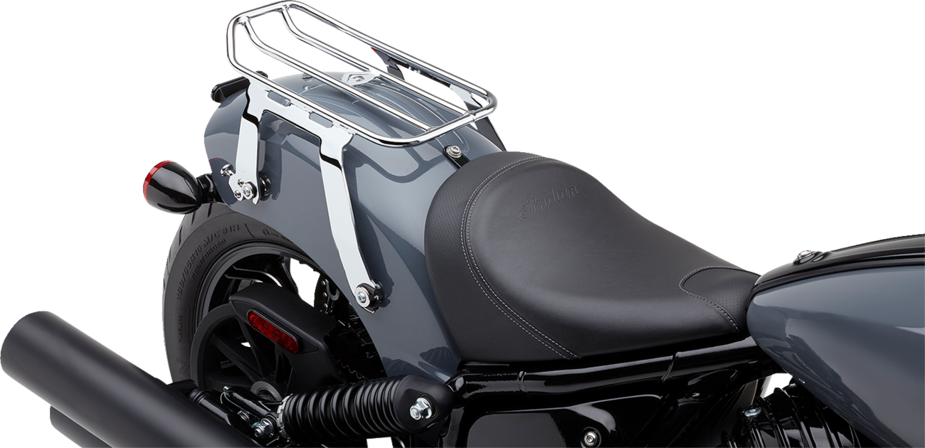 Cobra Solo Luggage Rack - Chrome - Chieftain