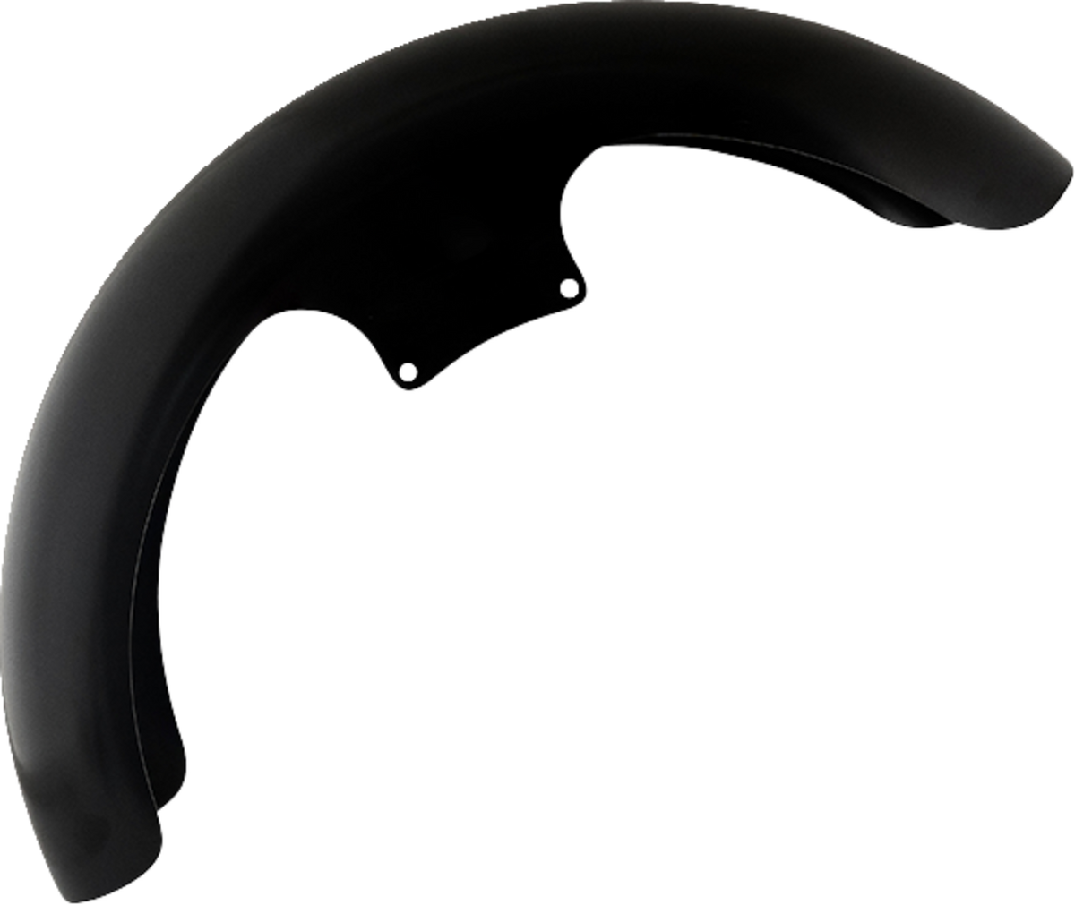 Klock Werks Wrapper Front Fender - Black - 16"-19" - HD Touring