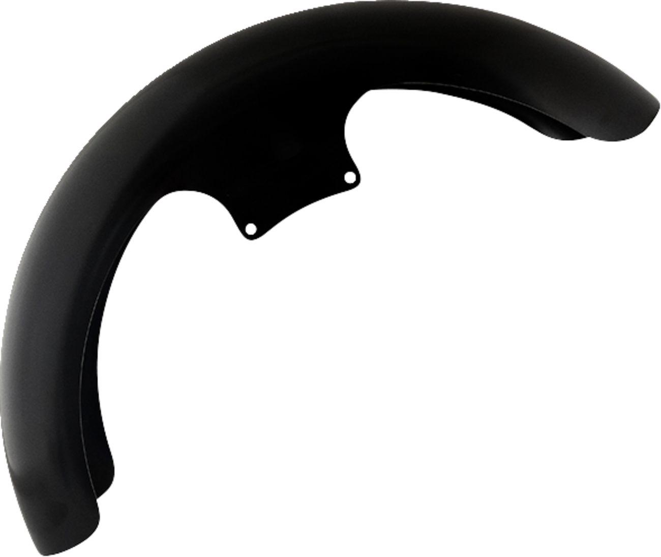 Klock Werks Wrapper Front Fender - Black - 16"-19" - HD Touring