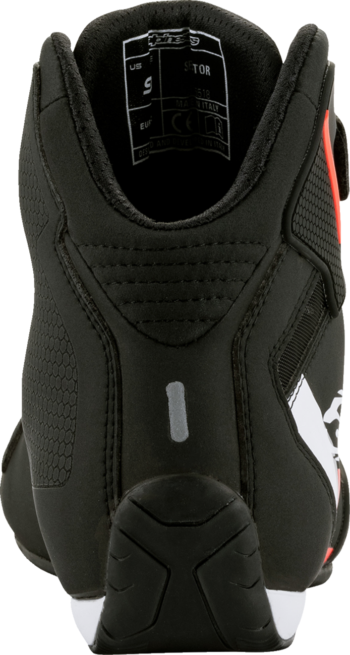 Alpinestars Sektor Shoes — Abrasion Resistant/Hook And Loop/Removable Anatomic Footbed
