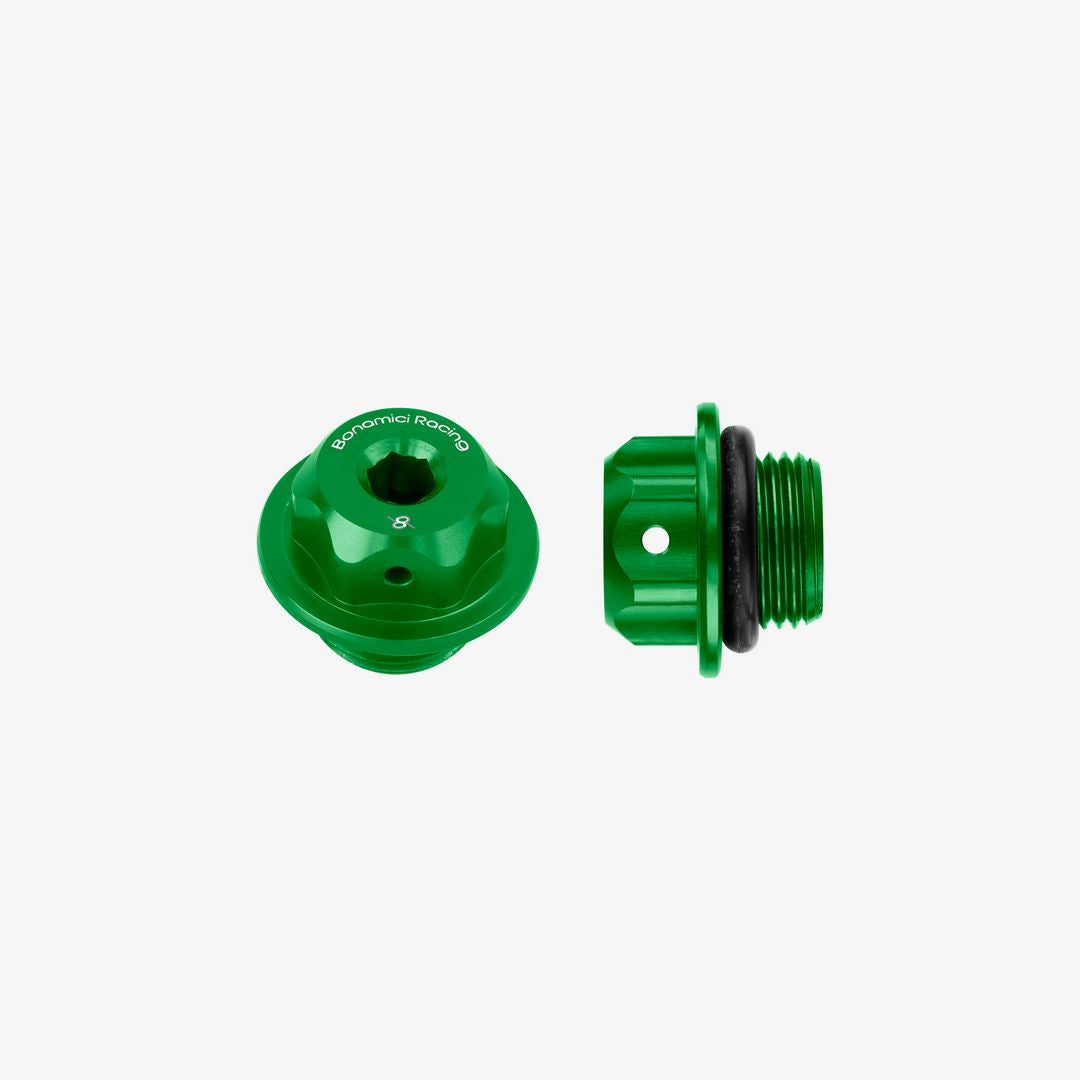 Bonamici Racing Oil Cap - M18x1,5 - Green