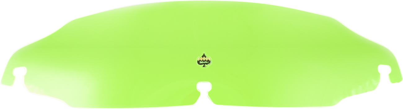 Klock Werks Ice Flare® Windshield - 3-1/2" - Green Ice - '96-'13 FLHT/FLHX
