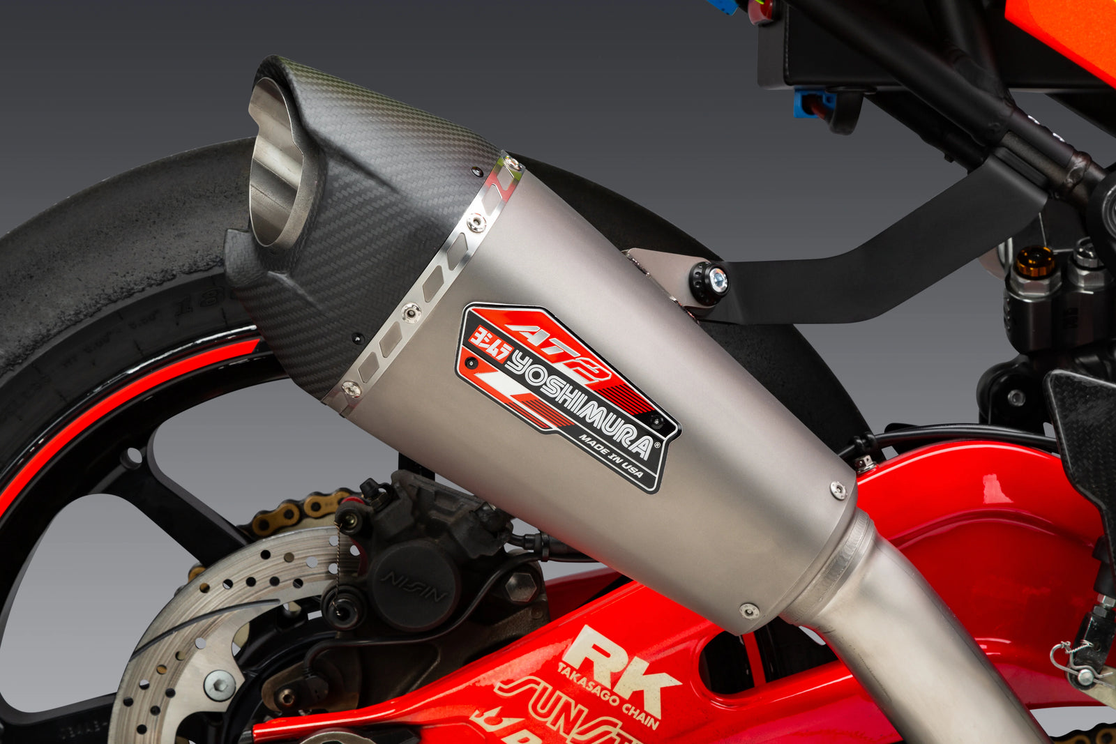 Yoshimura YZF-R7 22-25 Aluminum Muffler Bracket Kit For Race Subframe