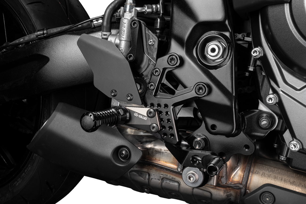 Gilles Tooling Adjustable Rearset - AS31GT3 - Black