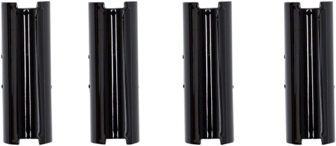 S&S Cycle Pushrod Cover Keeper Set - Gloss Black - 2.200" - M8