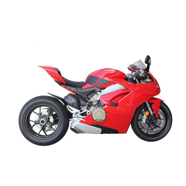 TechSpec Snake Skin Tank Protection Traction Grip Pads Panigale V4 V4S V4R