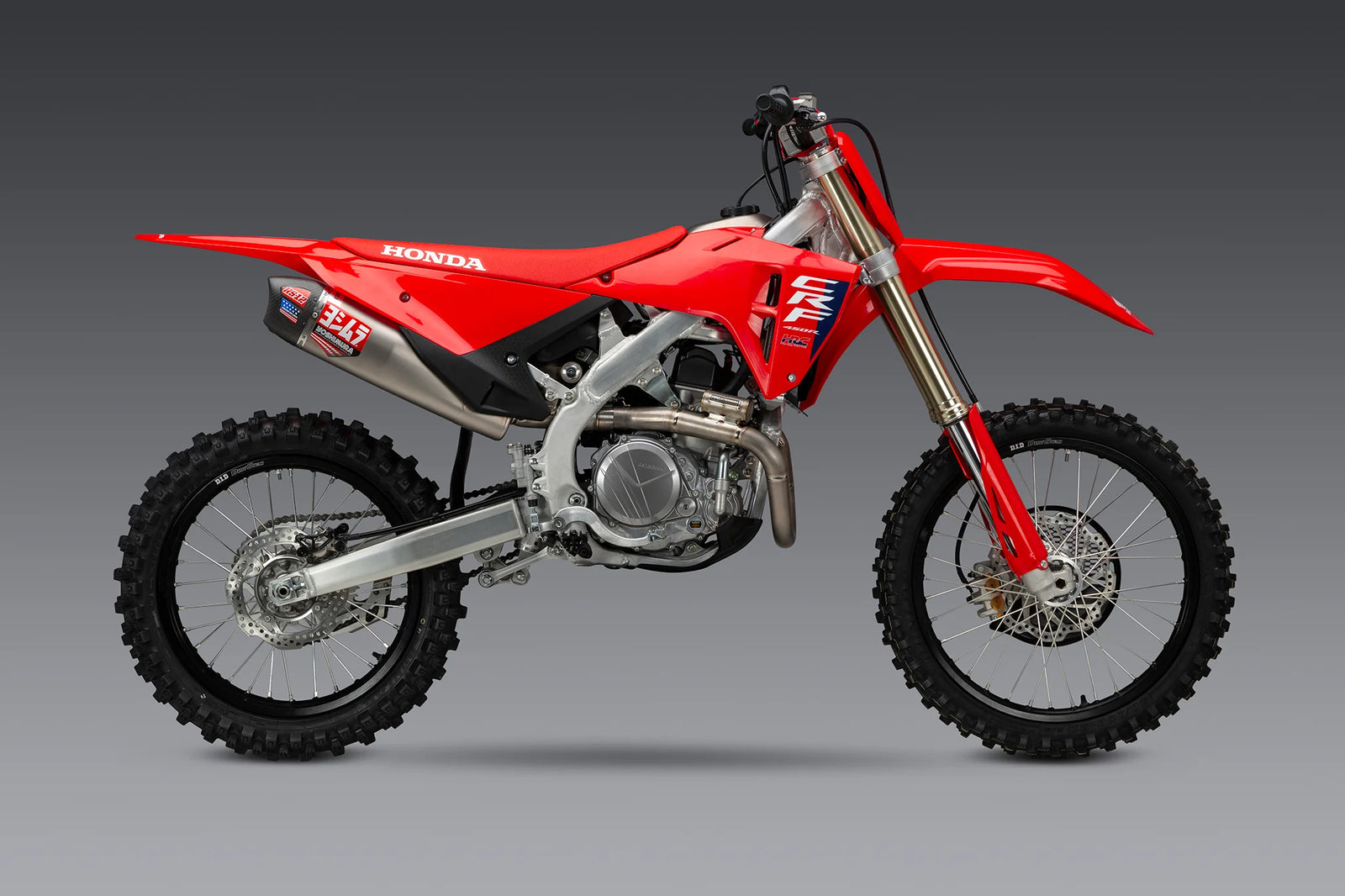 Yoshimura CRF450R/RX 25-26 RS-12 Titanium Full Exhaust, W/ Titanium Muffler