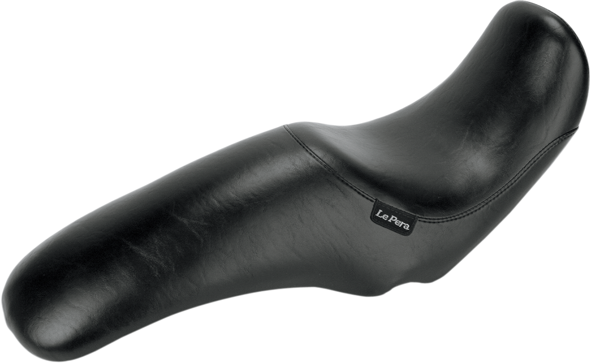 Le Pera Silhouette Up-Front Seat - Full-Length - Smooth - Black - Dyna '06-'17