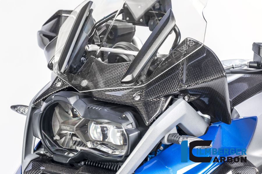 Ilmberger Carbon Windprotector On The Instruments BMW R 1200 GS´17