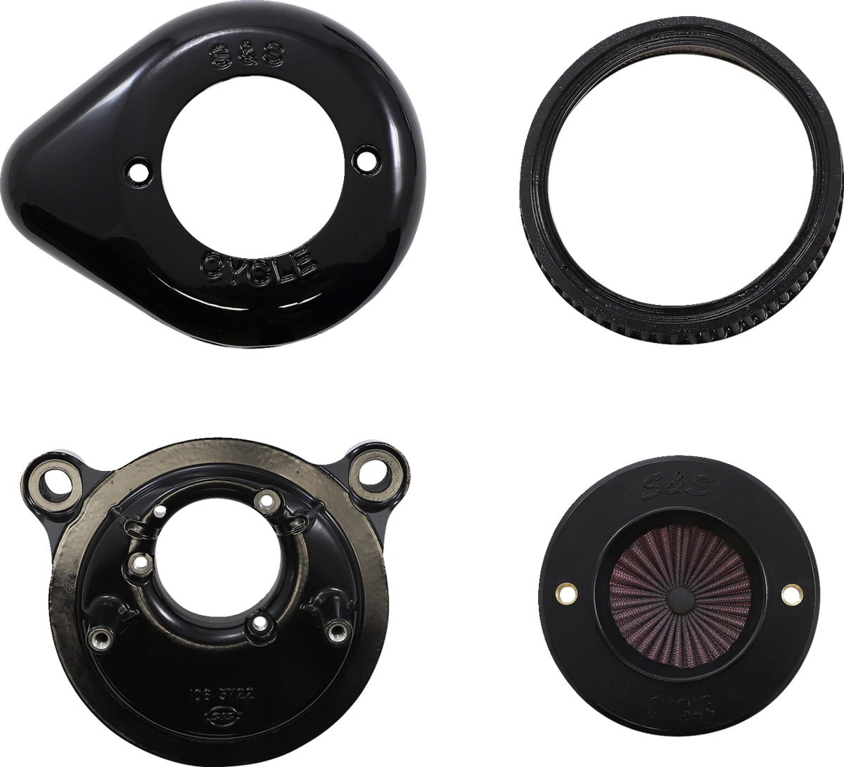 S&S Cycle Air Stinger Stealth Air Cleaner Kit