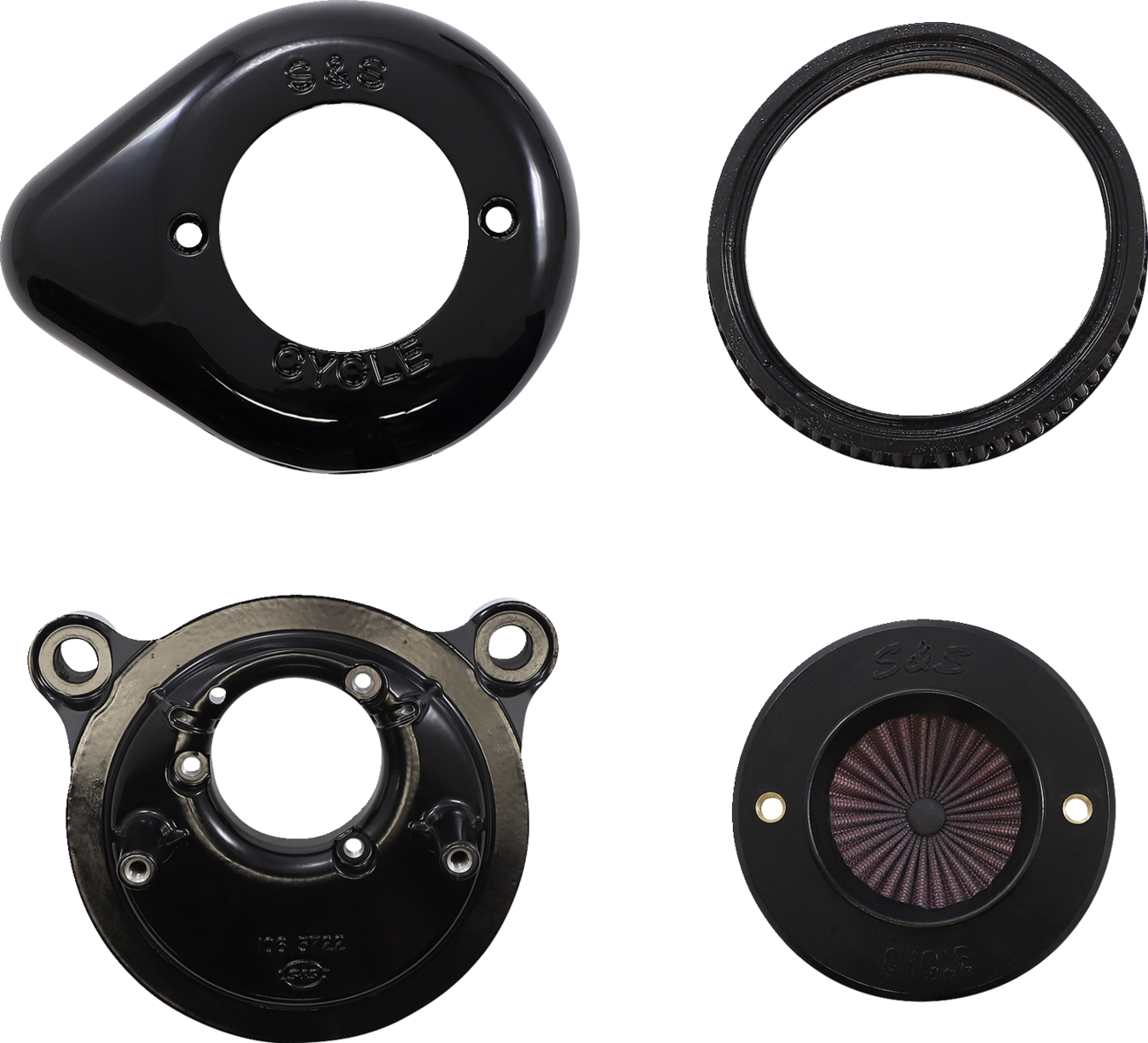 S&S Cycle Air Stinger Stealth Air Cleaner Kit