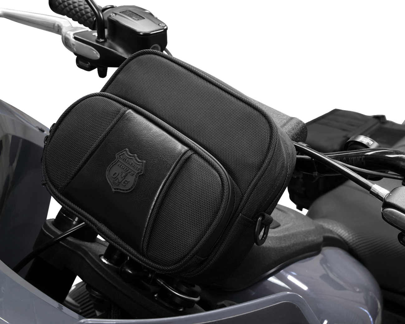 Nelson RIGG Route 1 Highway Handlebar Bag - Black