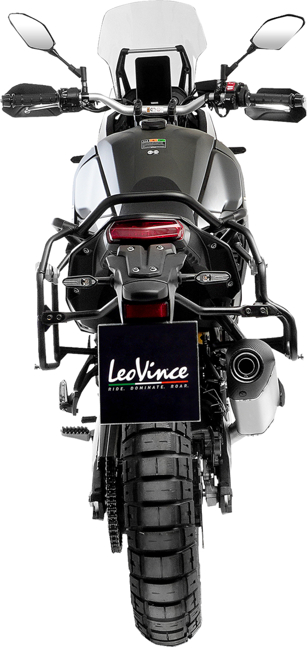 LeoVince LV-14 Slip-On Muffler - Titanium - Yamaha Tenere 700