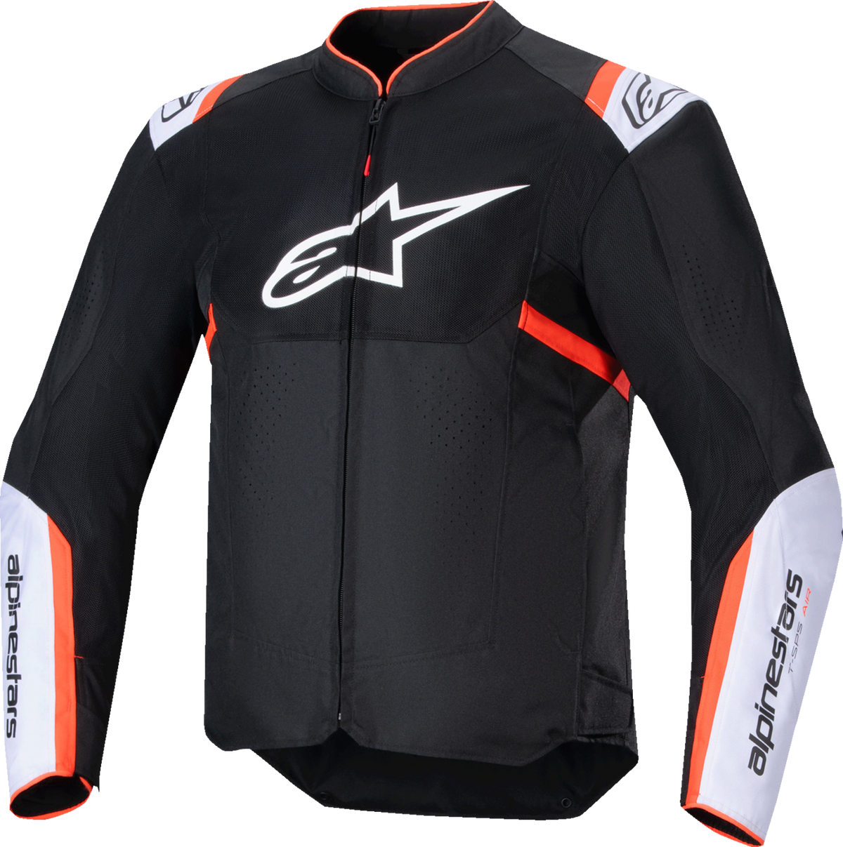 Alpinestars T-SPS Air V2 Jacket - Black/White/Red Fluo - 3XL