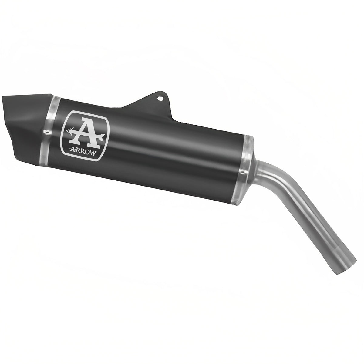 Arrow 72639AKN Maxi Race-Tech Aluminium Dark Slip On With Carbon End Cap