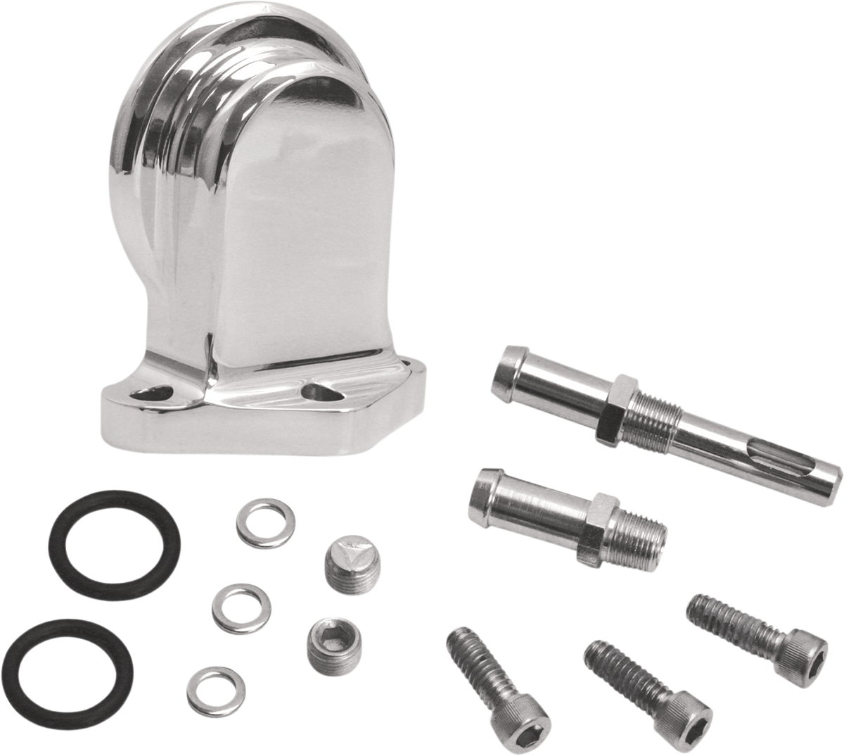 S&S Cycle Oil Filter Mounting Bracket Kit - Polished
