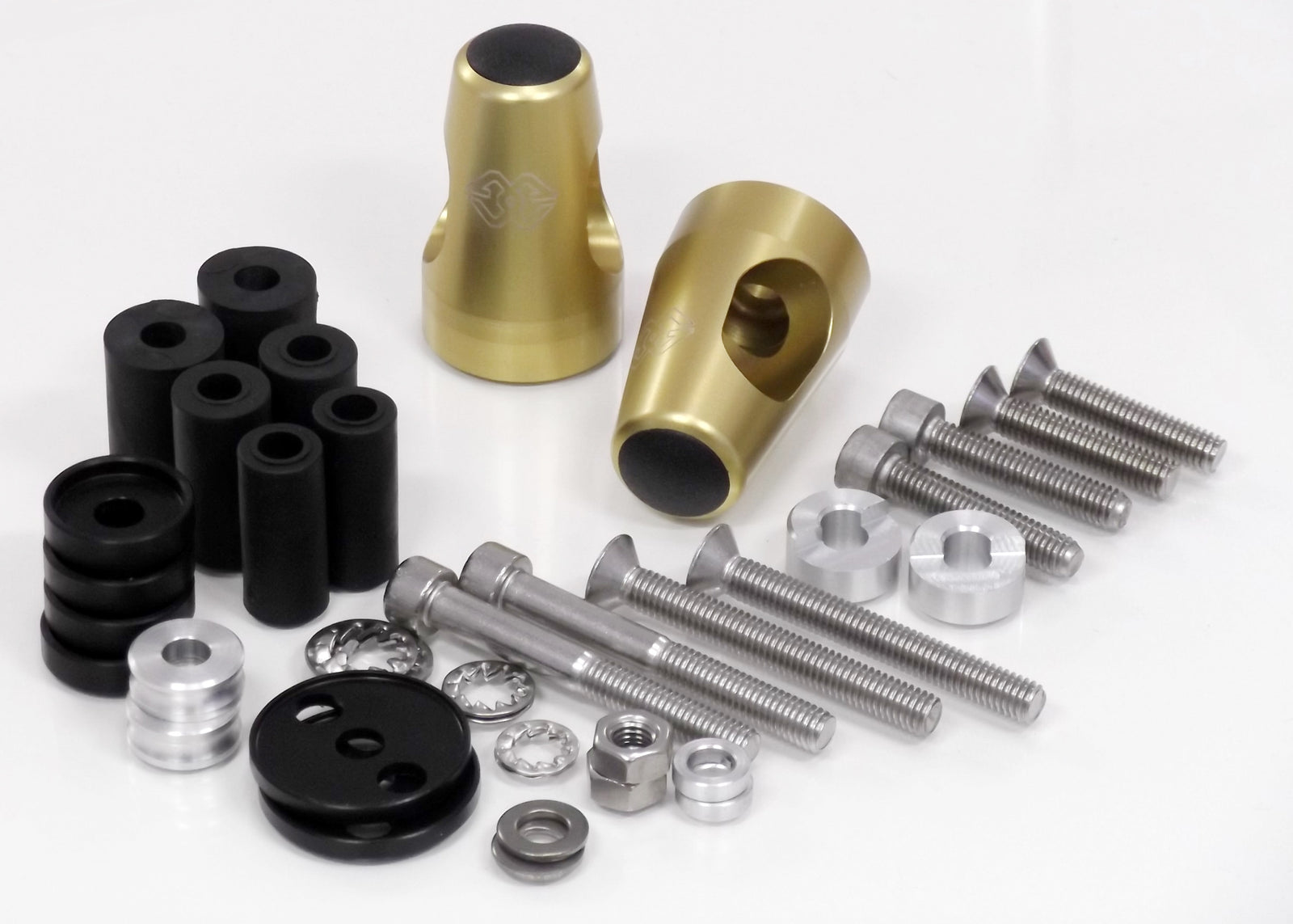 Gilles Tooling Handlebar Weights KIT Gold