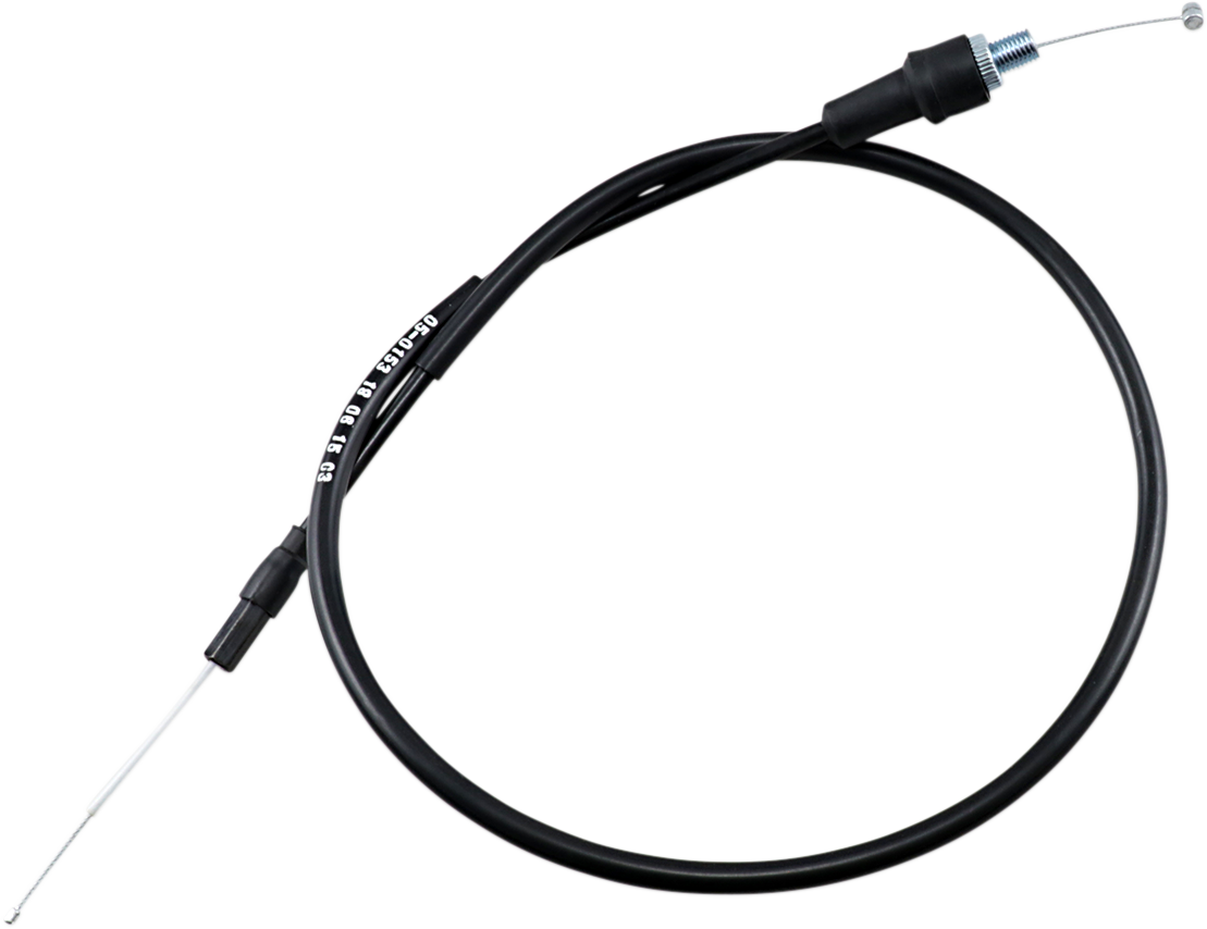 Motion Pro Black Vinyl Throttle Cable - Pull - '93-'04 YFM350