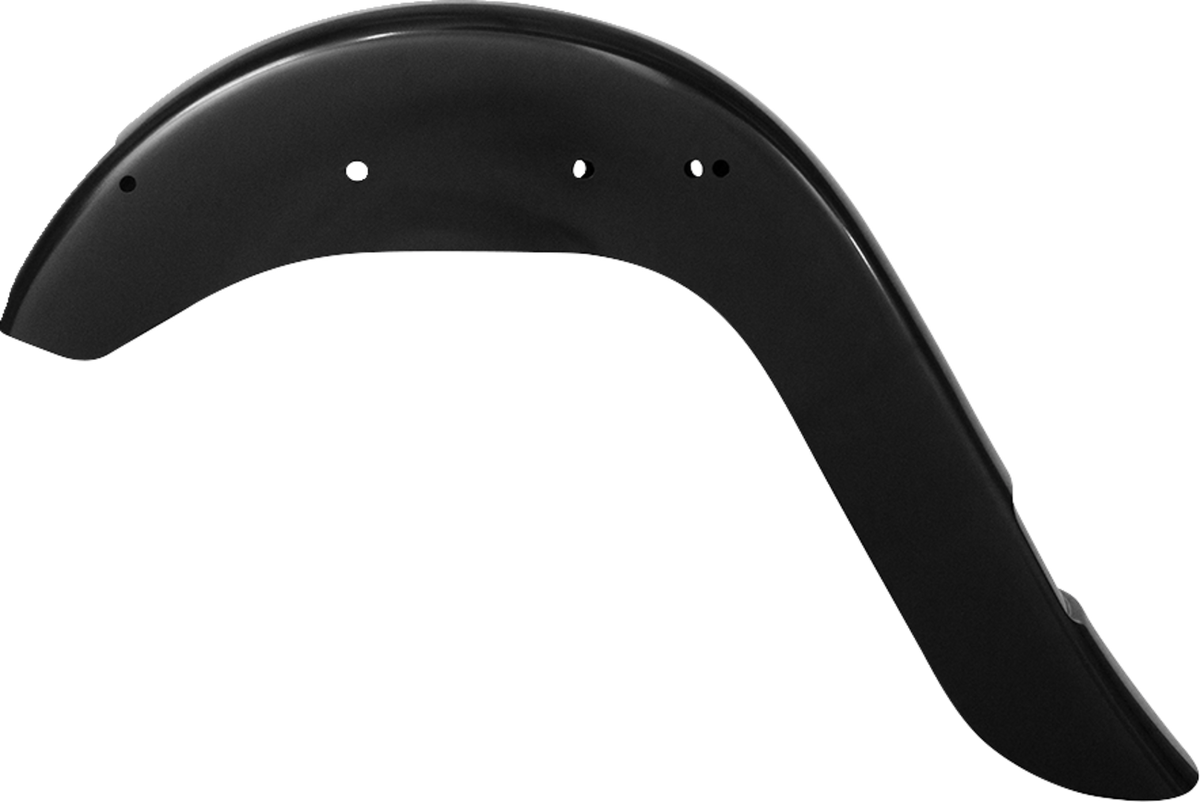 Klock Werks Benchmark Rear Fender - Vicla - Frenched - 9" Extended Rear - Black