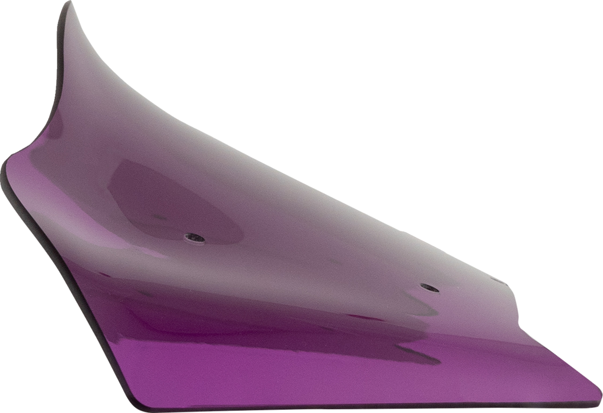 Klock Werks Kolor Flare® Windshield - 8" - Purple - '23-'25 FLHX