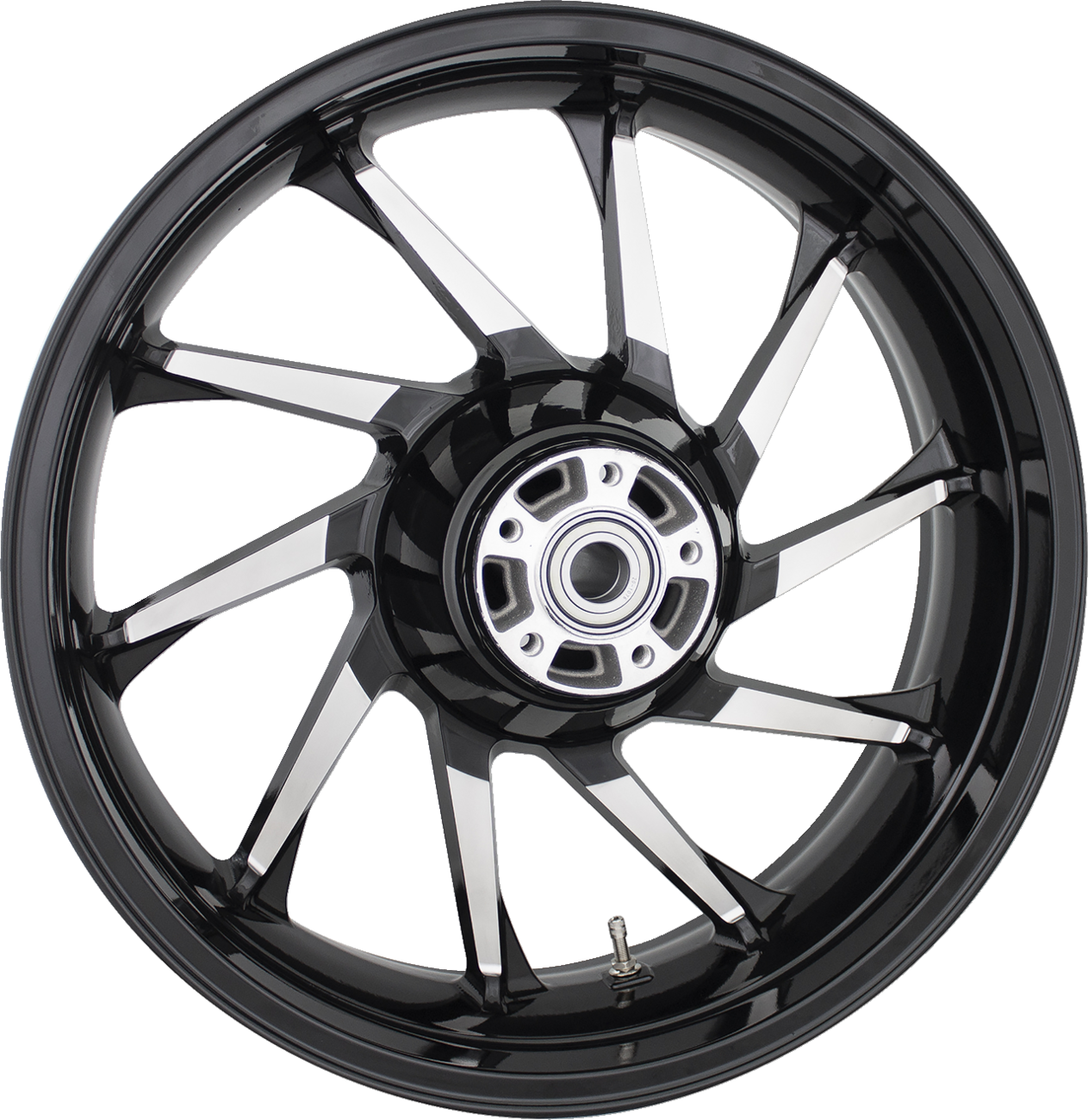 Coastal Moto Wheel - Hurricane 3D - Rear - Single Disc/Without ABS - Black - 18x5.5 - '09+ FL