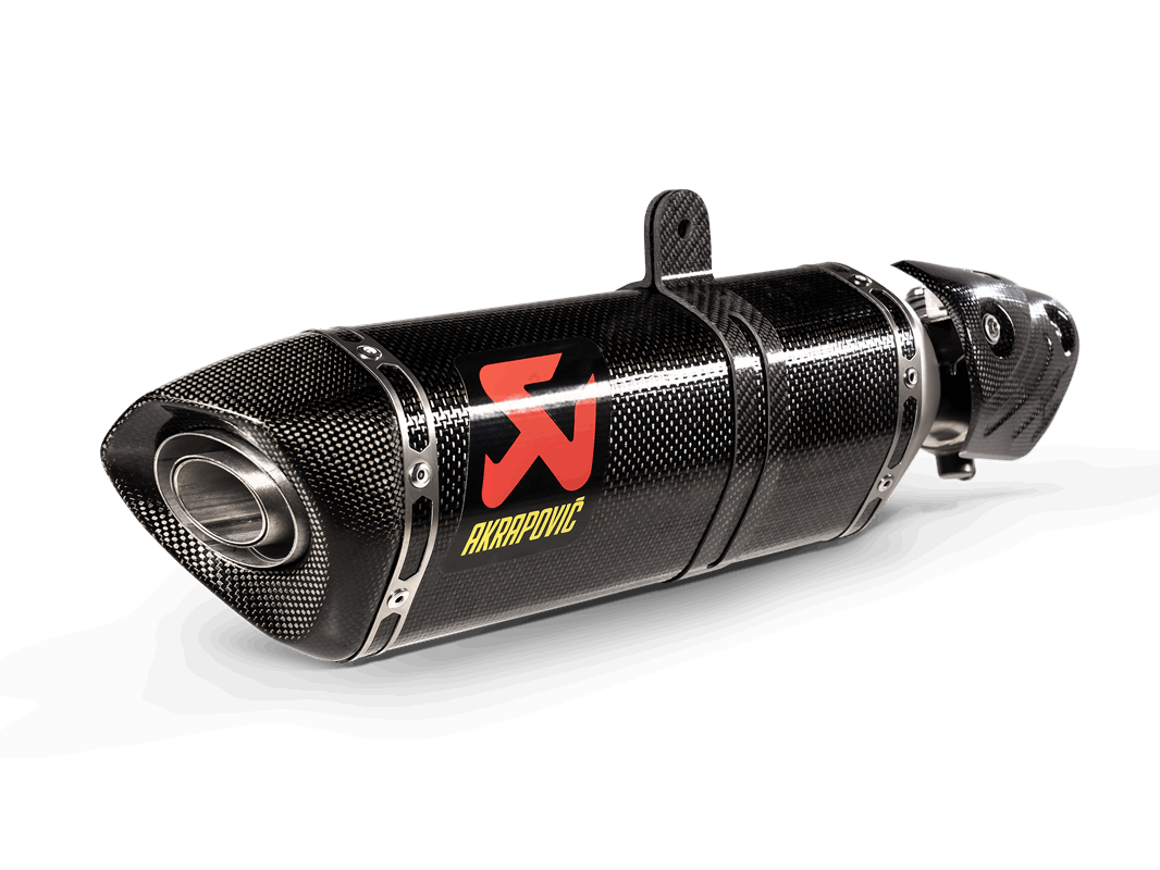 Akrapovic Slip-On Line Muffler - Carbon Fiber - ZX-6R