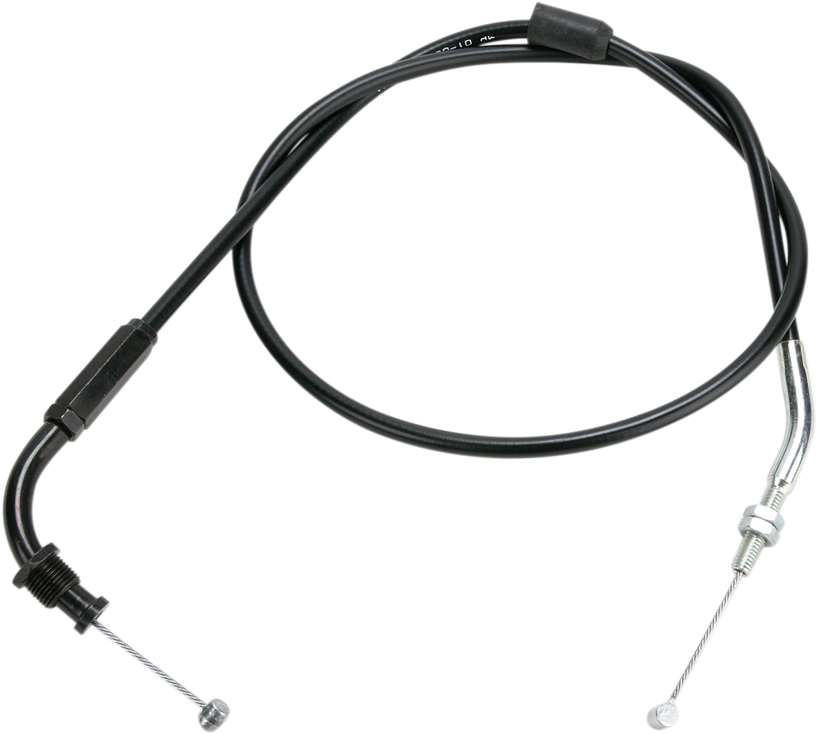 Motion Pro Black Vinyl Throttle Cable - Push - '91-'92 FZR1000