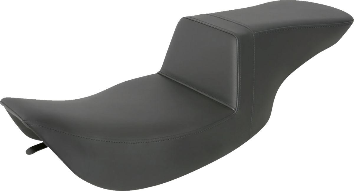 Saddlemen Tour Step-Up Seat - Smooth - Black - FL '97-'07