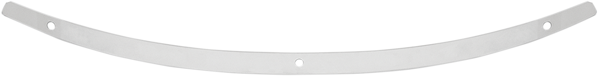 Memphis Shades Windshield Trim - Polished - Solid - '96-'13 FLH