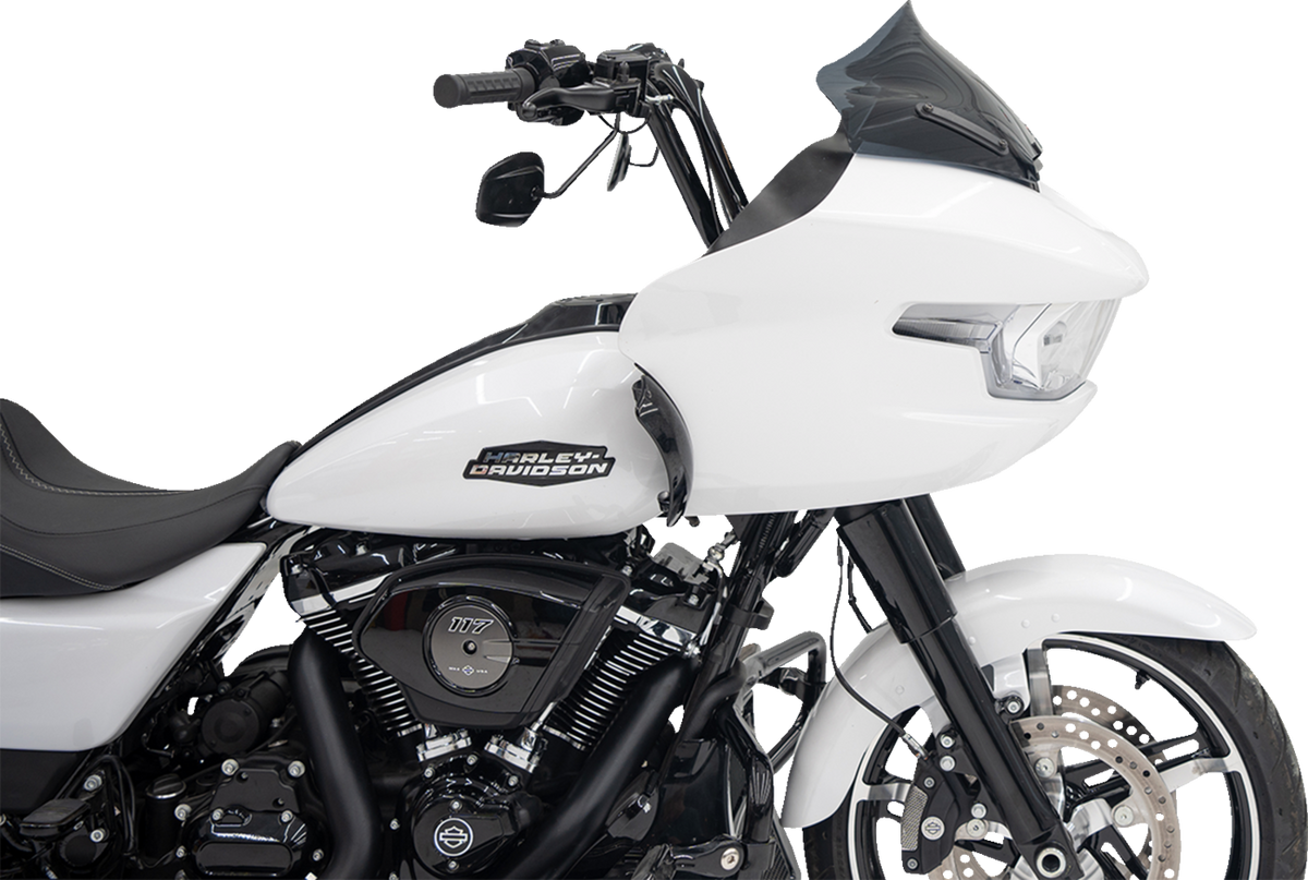 Klock Werks Sport Flare® Windshield - 10" - Dark Smoke - '23-'25 FLTRX