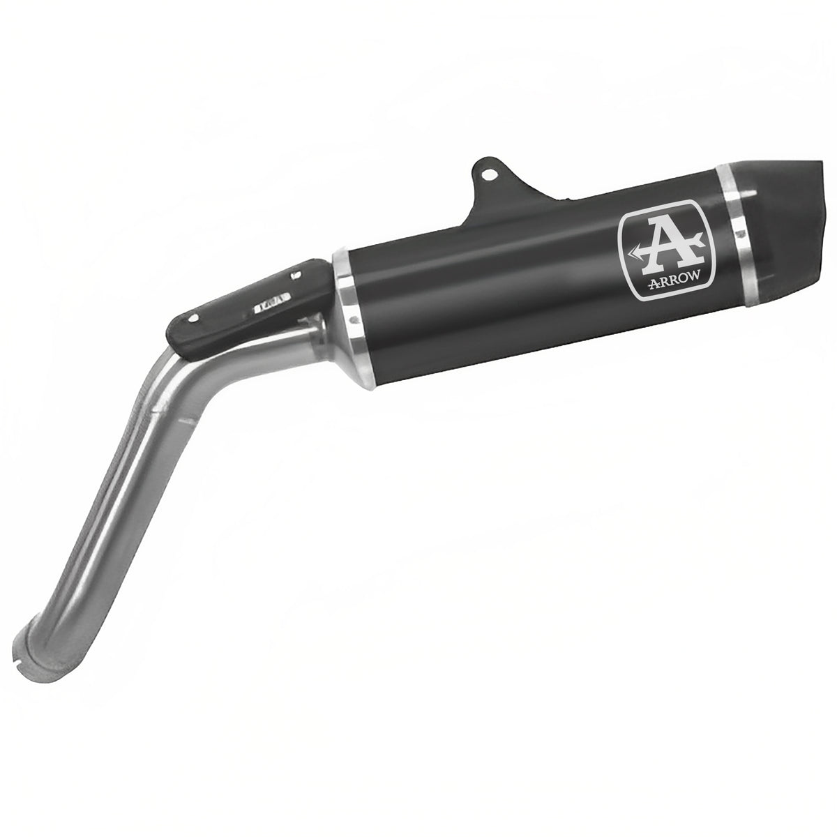 Arrow 72632AKN Indy Race Aluminium Dark Slip On With Carbon End Cap