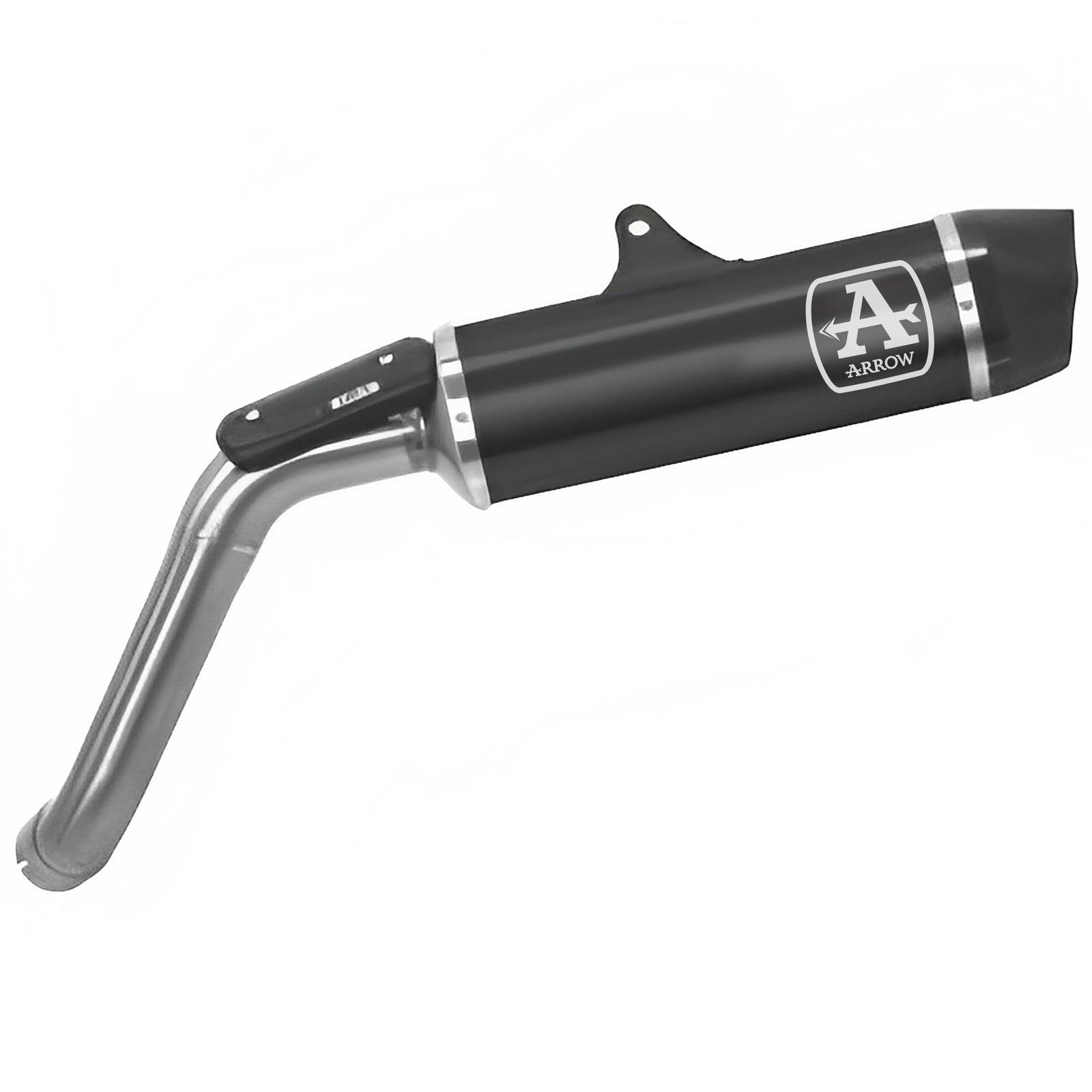 Arrow 72632AKN Indy Race Aluminium Dark Slip On With Carbon End Cap