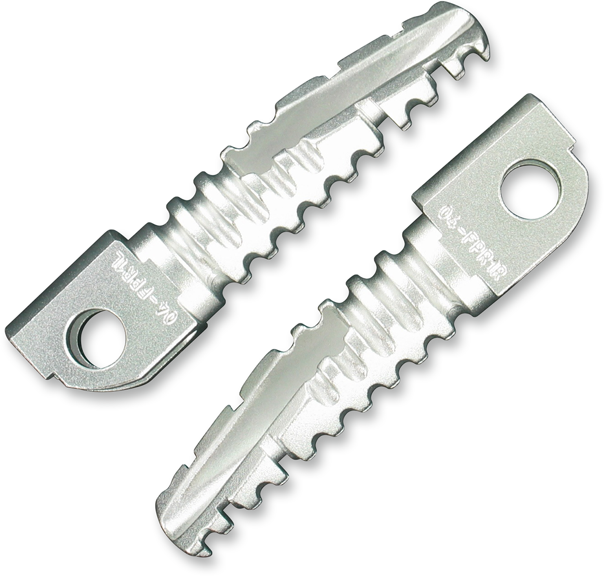 PSR Foot Pegs - Silver - Kawasaki '87-'23