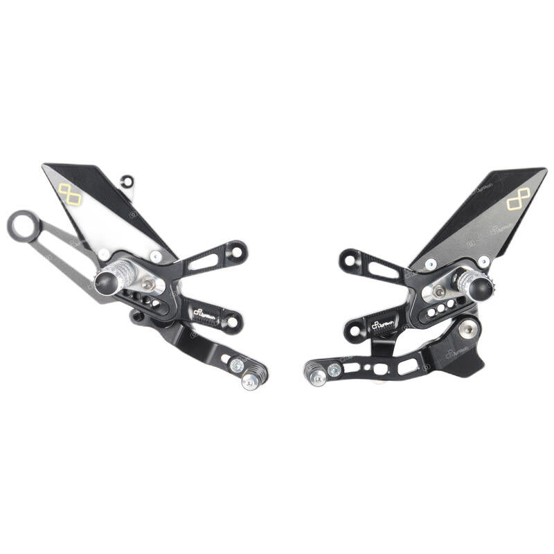 LighTech Adjustable Rearsets for RSV4 Tuono V4 1100 Factory 2021-2024