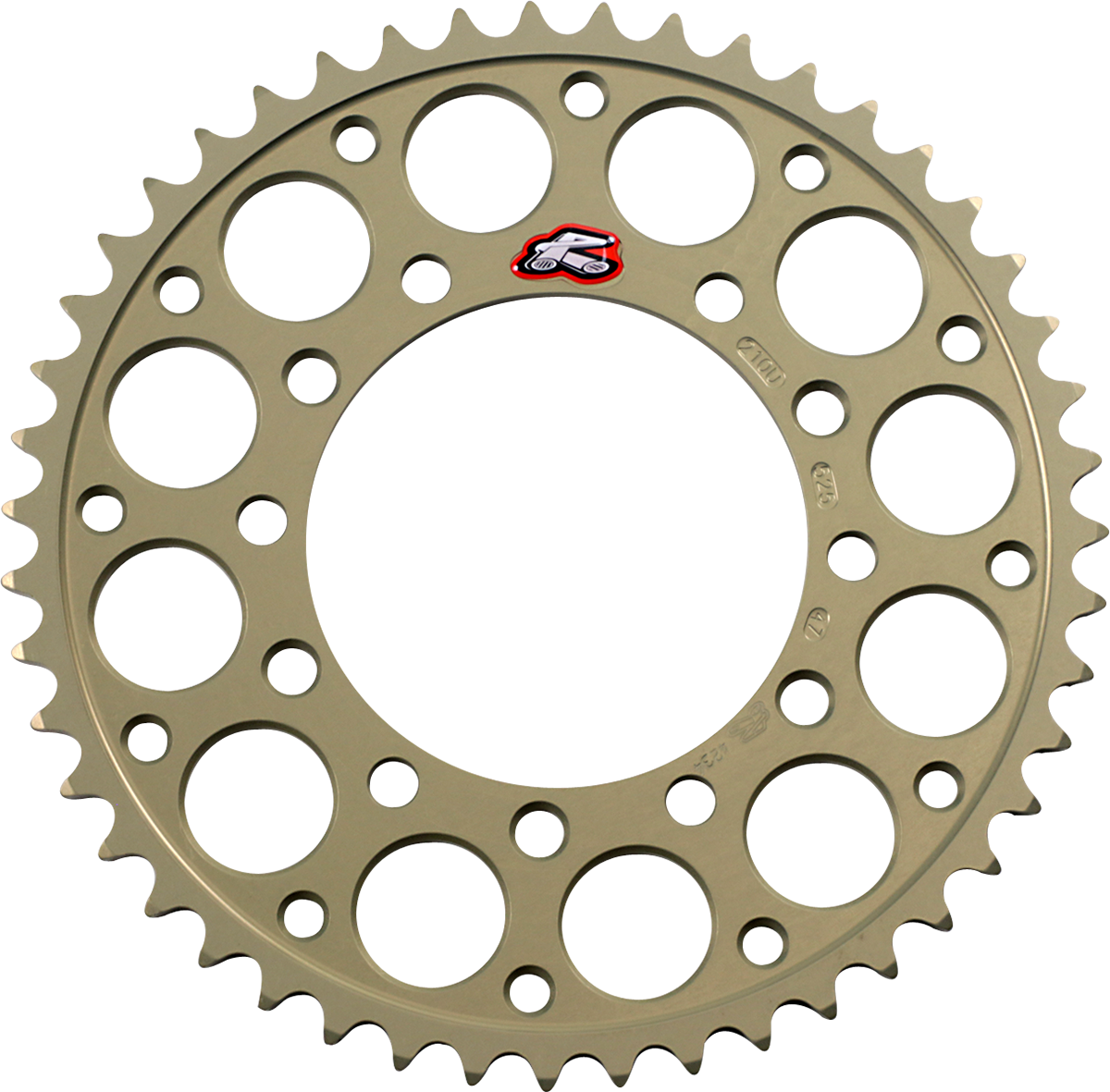 Renthal Rear Sprocket - Aluminum - 47 Tooth - Suzuki/Yamaha