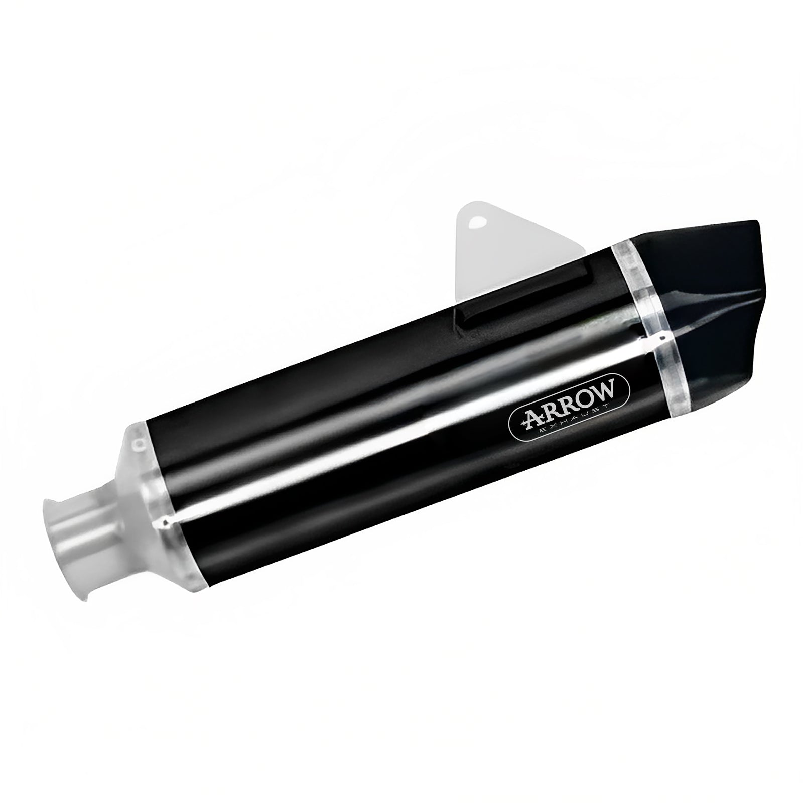 Arrow 71809AKN Maxi Race-Tech Aluminium Dark Slip On With Carbon End Cap